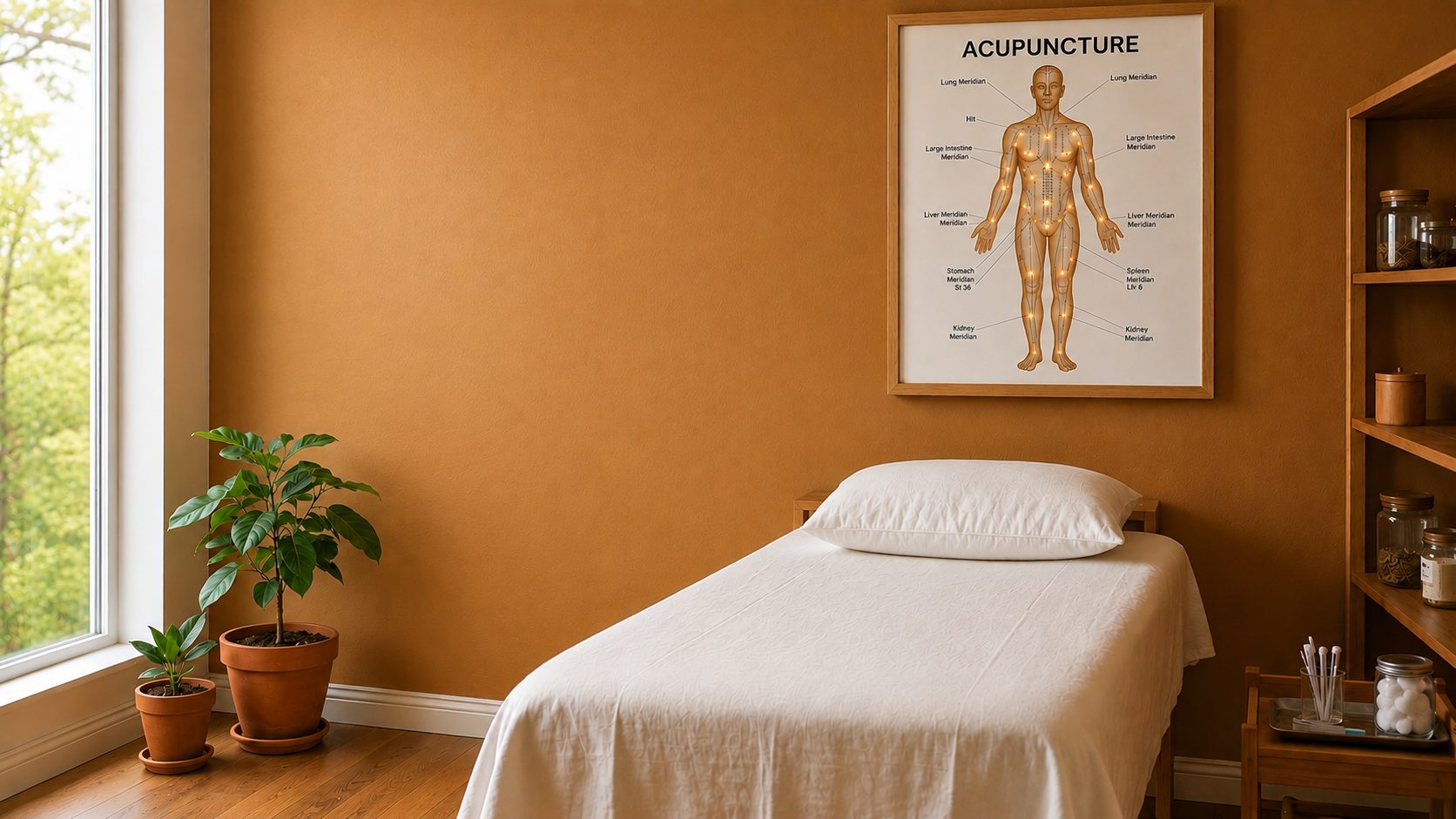 Pleasant Wellness acupuncture treatment
